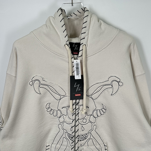 シュプリーム Supreme X Y'S BY YOHJI YAMAMOTO デビルプリントのジップアップパーカー