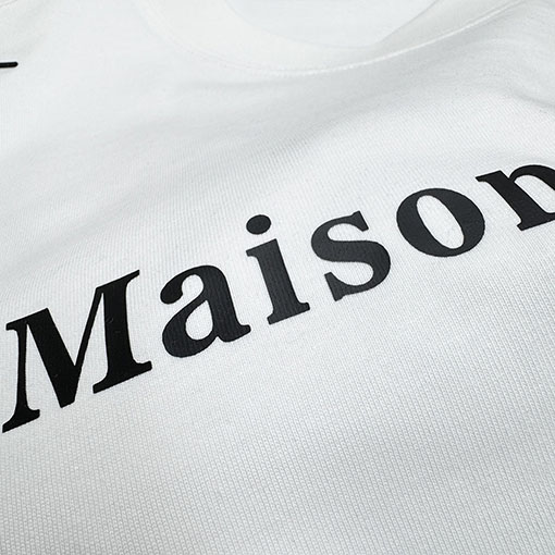 マルタンマルジェラ Maison Margiela MM6 レターデジタルダイレクトプリント長袖シャツ