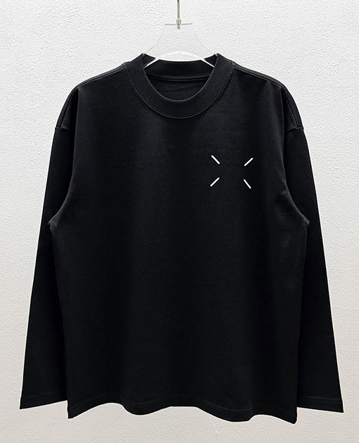 マルタンマルジェラ Maison Margiela MM6 バックレタリングデジタルダイレクトプリント長袖シャツ