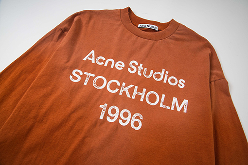 アクネストゥディオズコピー Acne Studios 1996 クラシック ディストレスト 記念長袖シャツ