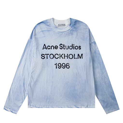 アクネストゥディオズコピー Acne Studios 1996 クラシック ディストレスト 記念長袖シャツ