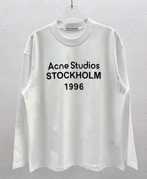 アクネストゥディオズ Acne Studios クラシックレターデジタルプリント長袖シャツ