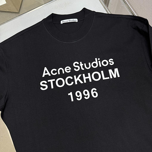 アクネストゥディオズ Acne Studios クラシックレターデジタルプリント長袖シャツ