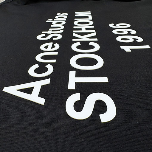 アクネストゥディオズ Acne Studios クラシックレターデジタルプリント長袖シャツ