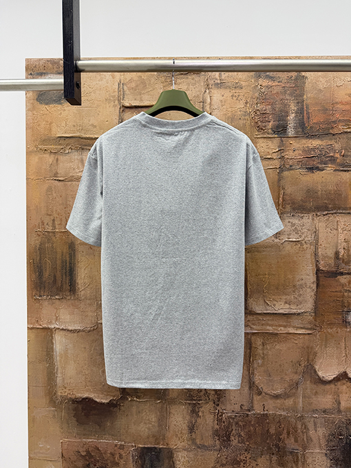 グッチコピー 刺繍プリント半袖Tシャツ