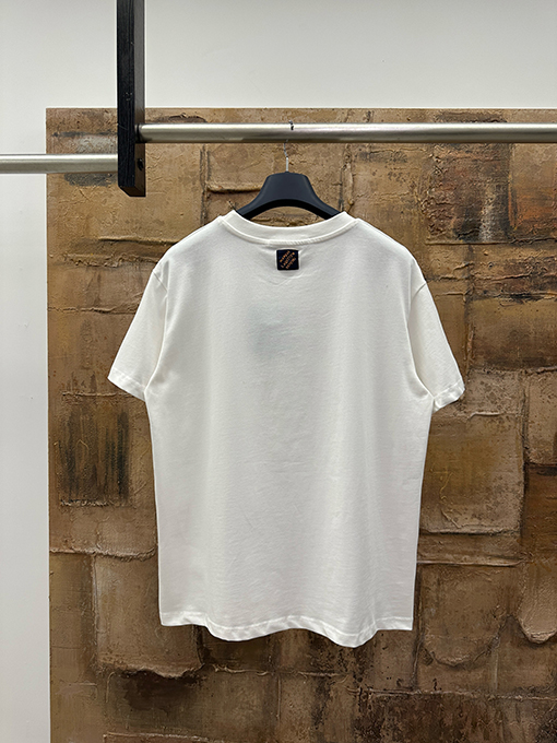 ルイヴィトンスーパーコピー ゼブラ刺繍半袖Tシャツ