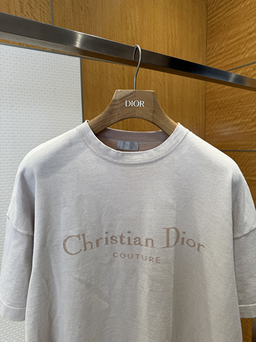 ディオール ヘイズブルー ニット 半袖Tシャツ