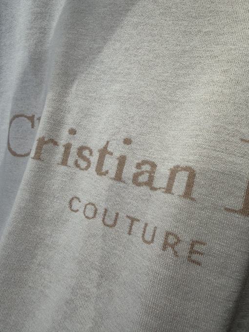 ディオール ヘイズブルー ニット 半袖Tシャツ