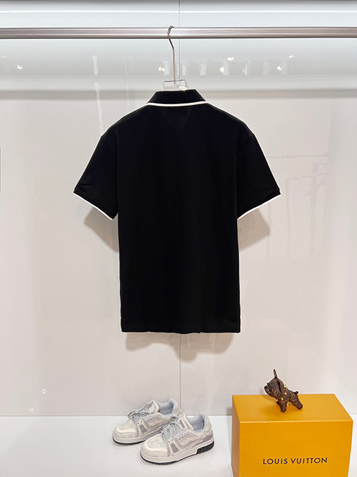 グッチ GUCCI 胸に刺繍ロゴが入った半袖ポロシャツ