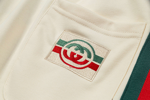 グッチコピー GUCCI ロング刺繍ロゴショートパンツ