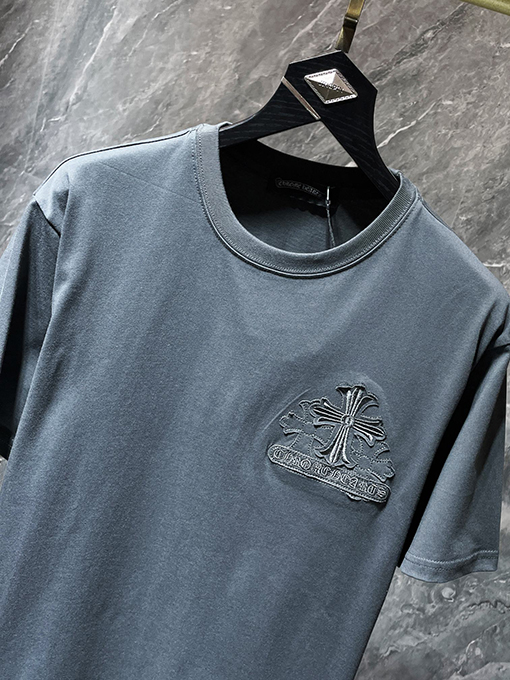 クロムハーツ 馬蹄サンスクリットアップリケ半袖Tシャツ