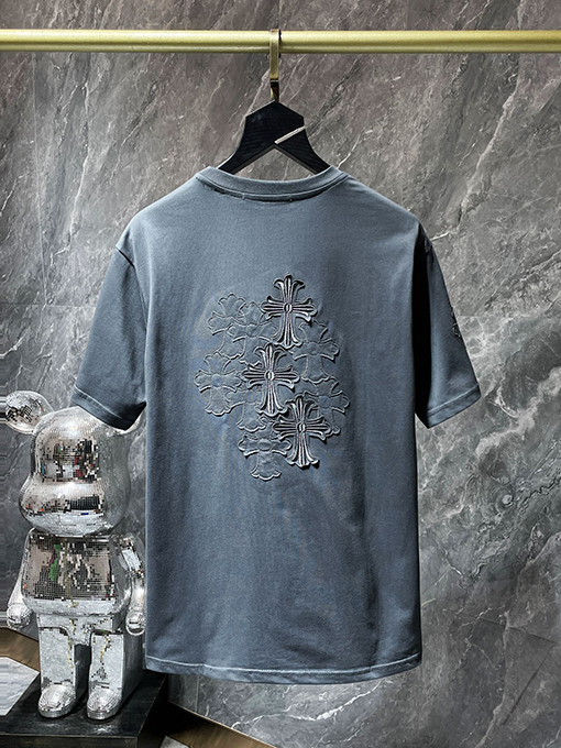 クロムハーツ 馬蹄サンスクリットアップリケ半袖Tシャツ