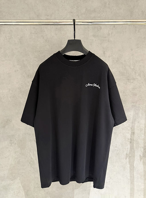アクネストゥディオズ Acne Studios 新モデル刺繍半袖Tシャツ