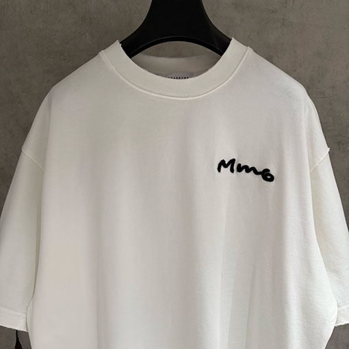 マルタンマルジェラ Maison Margiela MM6 新モデルロゴ半袖Tシャツ