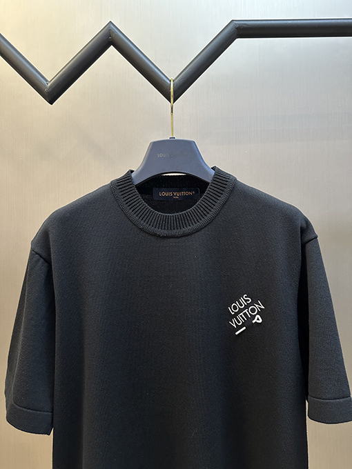 ルイヴィトンコピー ニットピン半袖Tシャツ