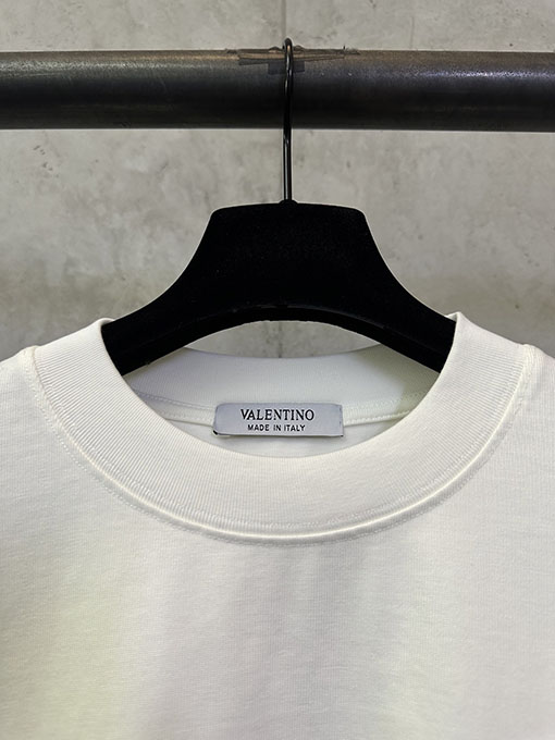 ヴァレンティノ VALENTINO レターロゴプリント半袖Tシャツ