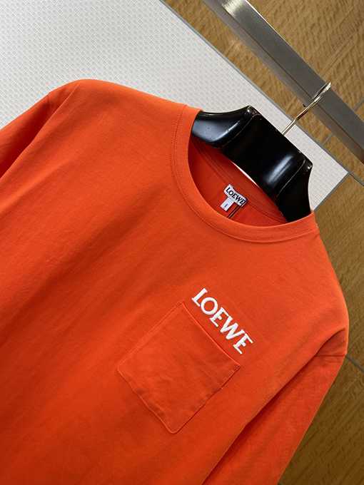 ロエベ LOEWE 刺繍レターロゴ半袖Tシャツ