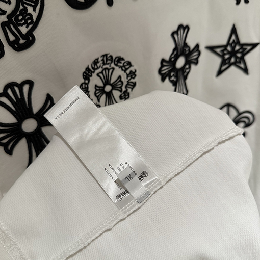 クロムハーツスーパーコピー 新モデル刺繍半袖Tシャツ