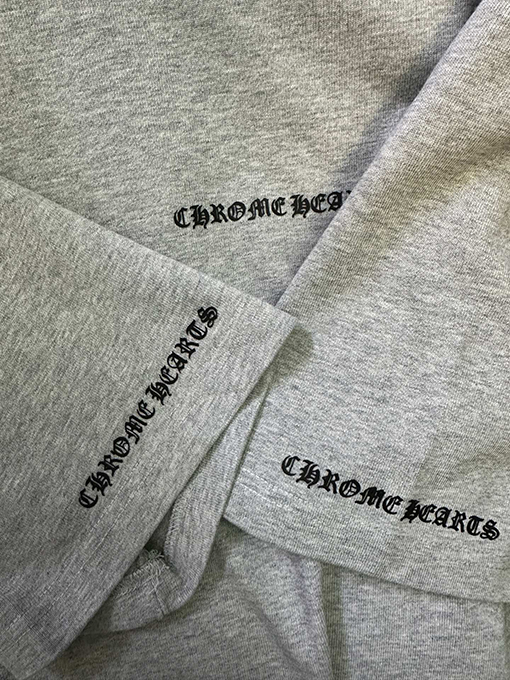 クロムハーツ ロゴプリントクルーネック半袖Tシャツ