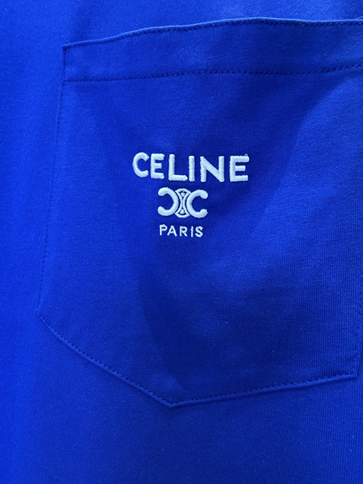 セリーヌ CELINE ロゴポケット半袖Tシャツ