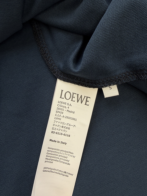 ロエベ LOEWE プリント刺繍半袖 Tシャツ