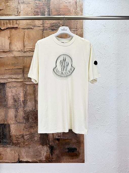 モンクレールスーパーコピー Moncler ブラープリント半袖Tシャツ