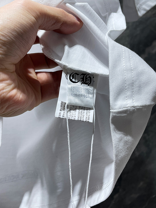 クロムハーツ クラシックなカラフルファントムクロスレターフローラル半袖Tシャツ