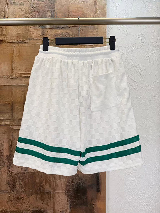 ルイヴィトンスーパーコピー チェック柄テリークロスショートパンツ