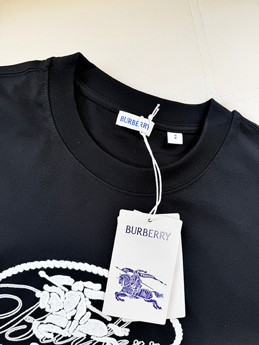バーバリー BURBERRY ウォーホース ウール 刺繍 半袖Tシャツ