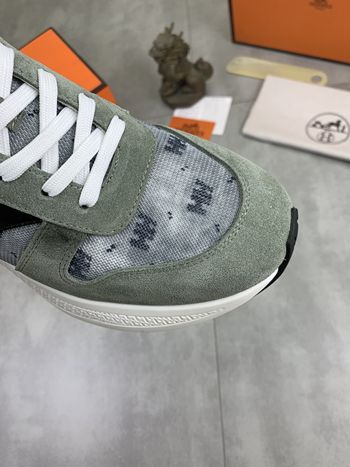 エルメス HERMES ステッチ入り「H」トーテムシューズ