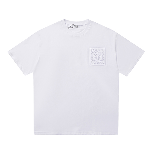 ロエベ LOEWE フロントポケットに刺繍ロゴが入った半袖Tシャツ