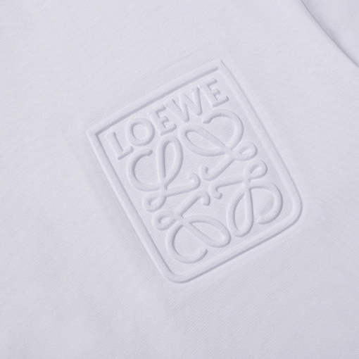 ロエベ LOEWE フロントポケットに刺繍ロゴが入った半袖Tシャツ