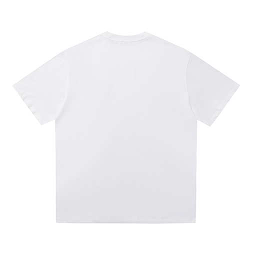 ロエベ LOEWE 刺繍文字とフェイクポケット付きフォームプリントタイダイ半袖Tシャツ