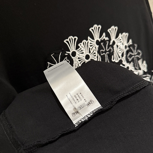 クロムハーツスーパーコピー 新モデル刺繍半袖Tシャツ