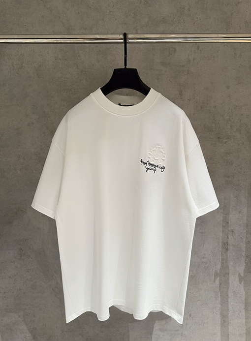 クロムハーツ 新作アップリケ刺繍半袖Tシャツ