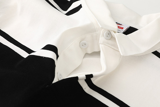 シュプリーム X ナイキ SUPREME Stripe Rugby コラボレーションシリーズ ロゴストライプ 長袖ポロシャツ