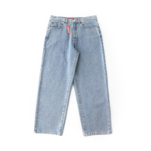 シュプリームコピー WEEK1 Baggy Jean 刺繍ポケット柄のゆったりストレートレッグジーンズ