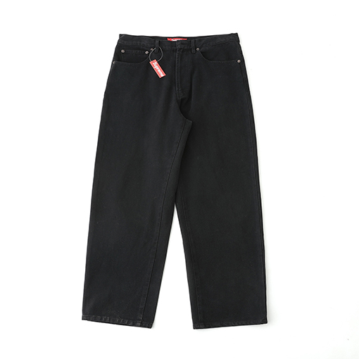 シュプリームコピー WEEK1 Baggy Jean 刺繍ポケット柄のゆったりストレートレッグジーンズ