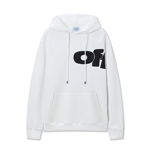 オフホワイトコピー off white レターオーバーサイズパーカー