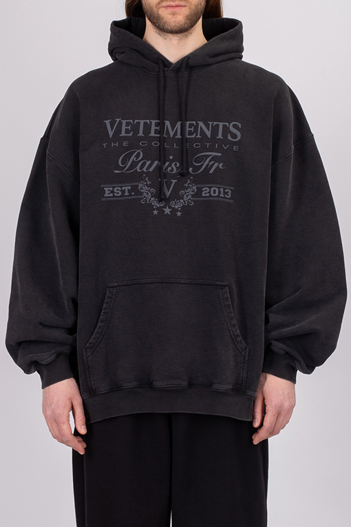 ヴェトモン VETEMENTS クラシックロゴウォッシュパーカー