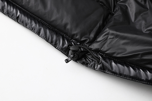 シュプリームコピー  WEEK9 Shiny Down Puffer Jacke 光沢のあるロゴ入りフード付きコンフォートカジュアルジャケット