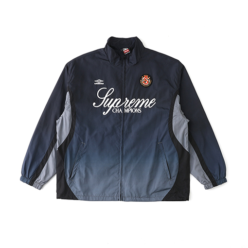 シュプリームコピー WEEK8 Gradient Track Jacket コラボレーション グラデーション刺繍ロゴ ジップアップジャケット