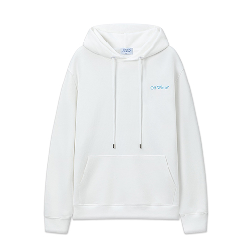 オフホワイト off white 新しいカラフルな矢印のゆったりとしたフード付きスウェットシャツ