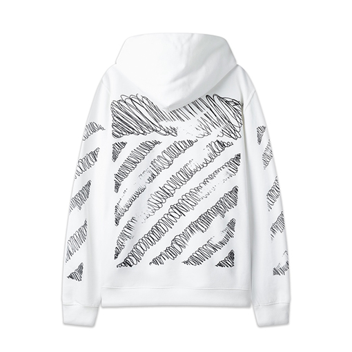 オフホワイトコピー off white 新しい460gのルーズフィットフード付きスウェットシャツ