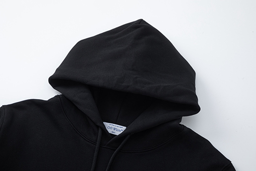 オフホワイト off white 新しい刺繍の矢印460gフード付きスウェットシャツ