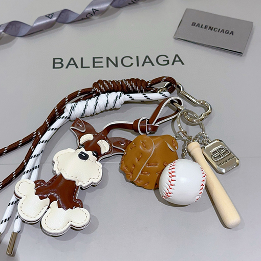 バレンシアガコピー Balenciaga バッグチャームキーホルダー