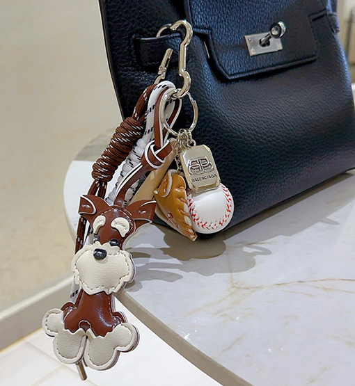 バレンシアガコピー Balenciaga バッグチャームキーホルダー