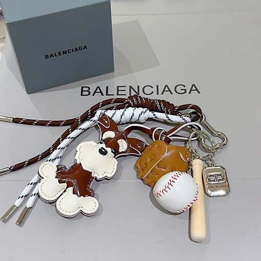 バレンシアガコピー Balenciaga バッグチャームキーホルダー