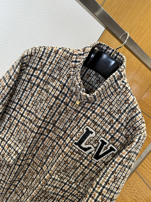 ルイヴィトン ビーズ刺繍モノグラムベースボールジャージ