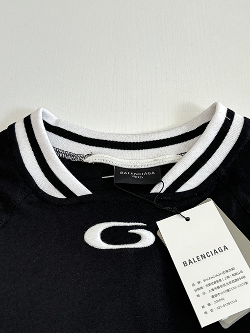 バレンシアガ NBA 共同刺繍ジャージ半袖Tシャツ